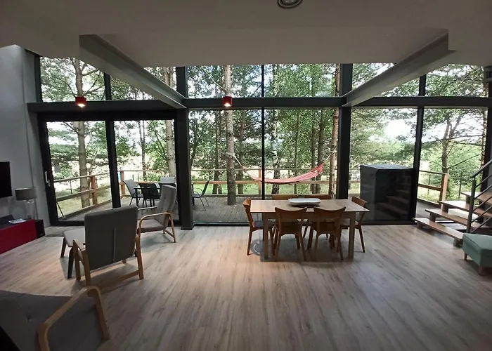 Luksusowy- Nowoczesny Dom W Lesie Сasa de vacaciones Kowalewo (Wejherowo)