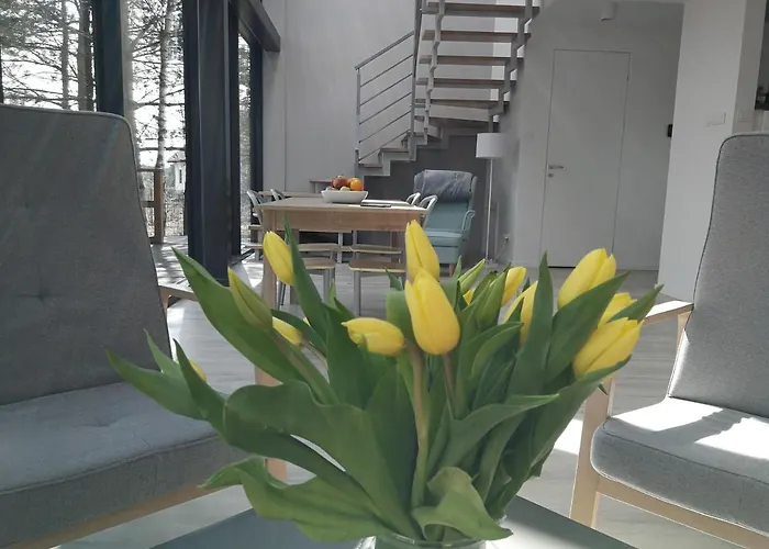 Сasa de vacaciones Luksusowy- Nowoczesny Dom W Lesie