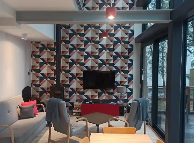 Сasa de vacaciones Luksusowy- Nowoczesny Dom W Lesie *