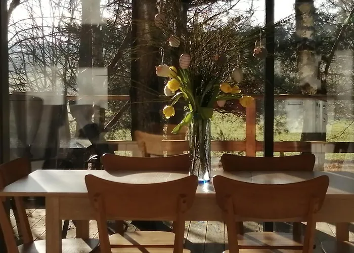 Сasa de vacaciones Luksusowy- Nowoczesny Dom W Lesie