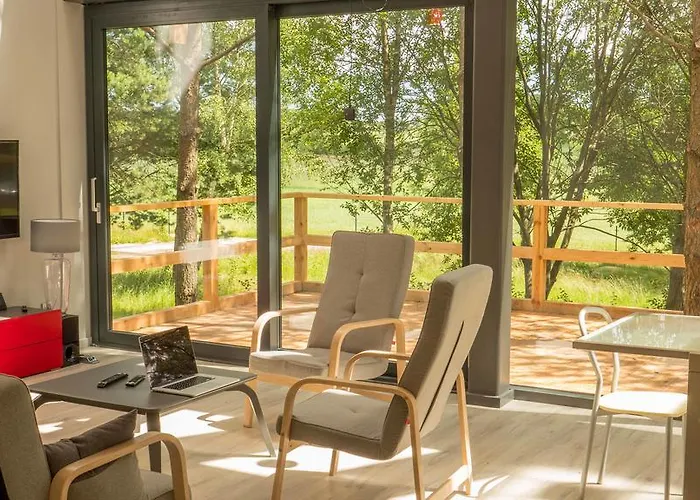 Сasa de vacaciones Luksusowy- Nowoczesny Dom W Lesie