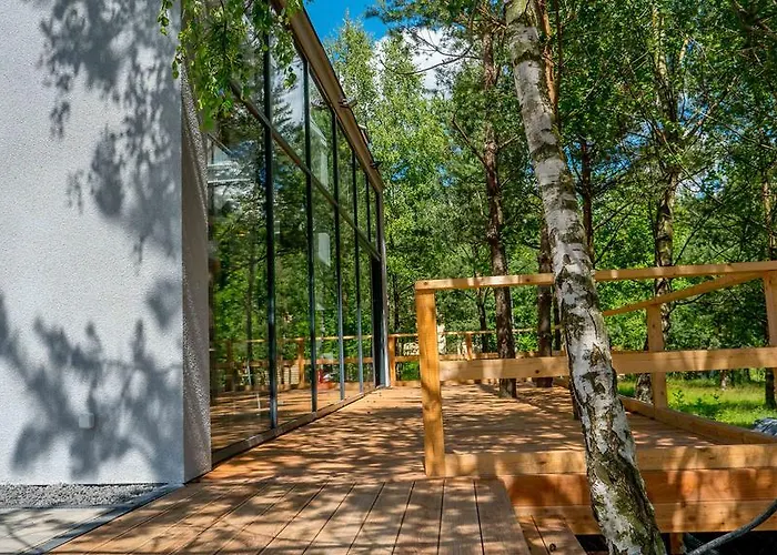 Luksusowy- Nowoczesny Dom W Lesie Сasa de vacaciones